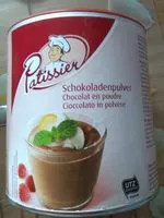 Sokerin määrä sisällä Schokoladenpulver