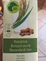 Suhkru kogus sees Reis- Mandeldrink