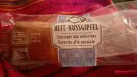 Количество сахара в Hefe-Nussgipfel
