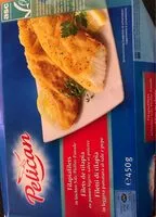 Zuckermenge drin Filets de tilapia