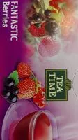 Zuckermenge drin Fantastic Berries - Aromatisierte Früchteteenmischung mit Waldfruchtgeschmack