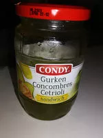 含糖量 Sandwich Gurken