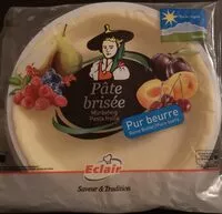Zuckermenge drin Pâte brisée pur beurre