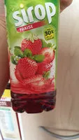 Quantité de sucre dans Sirop Fraise