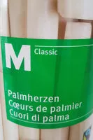 Cantidad de azúcar en Coeur de palmier