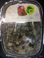 Количество сахара в Salade de lentilles bio