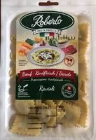 Ravioli frais au boeuf