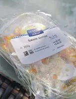 入っている砂糖の量 Salade Quinoa