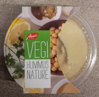 Amount of sugar in Hummus nature