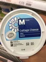 Quantité de sucre dans Cottage cheese