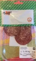 चीनी की मात्रा Salami de boeuf
