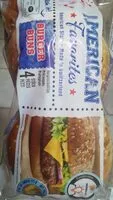 Quantité de sucre dans American Favorites Burger Buns