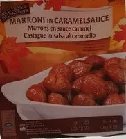 Amount of sugar in Marroni in Caramelsaucr