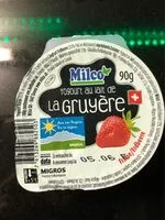 Quantité de sucre dans Yogourt fraise au lait de la Gruyère