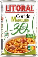 Suhkru kogus sees Cocido Madrileño -30%