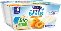 Jumlah gula yang masuk NESTLE P'TIT BRASSE Abricot BIO 4x90g