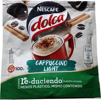 Quantité de sucre dans Cappucino light