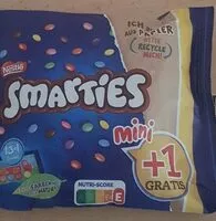 Zuckermenge drin Smarties mini