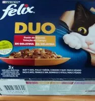 Suhkru kogus sees Félix duo
