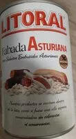 Suhkru kogus sees Fabada Asturiana
