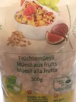 Cantidad de azúcar en Früchtemüesli