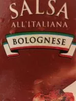 Quantité de sucre dans Salsa All'italiana Bolognese