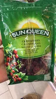 入っている砂糖の量 Canneberges sucrées, séchées