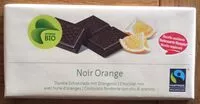 Quantité de sucre dans Noir Orange