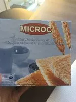 Sucre et nutriments contenus dans Microc