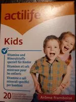 Jumlah gula yang masuk Actilife Kids