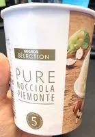Cantidad de azúcar en Pure nocciola piemonte