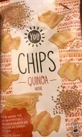 चीनी की मात्रा Chip quinoa nature