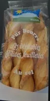 Zuckermenge drin Les véritables flûtes feuilletées au sel