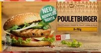 Quantité de sucre dans Pouletburger