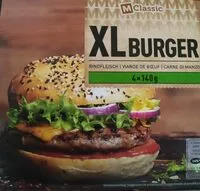 Quantité de sucre dans MClassic XL Burger