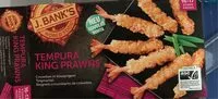 Quantité de sucre dans Tempura king prawns