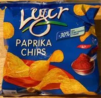 Sokerin määrä sisällä Léger Paprika chips