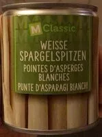 Количество сахара в pointes d’asperges blanches