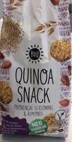 Jumlah gula yang masuk Quinoa Snack provençal seasoning & almonds
