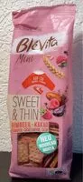Suhkru kogus sees Blévita mini - framboise/cacao