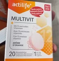 Jumlah gula yang masuk Vitamins