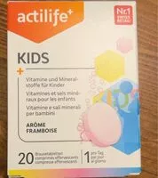 Jumlah gula yang masuk Kids vitamins