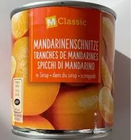 Количество сахара в Mandarinenschnitze