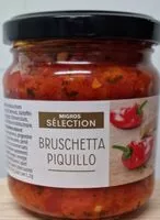 Cantidad de azúcar en Bruschetta Piquillo