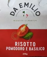 İçindeki şeker miktarı Da Emilio Risotto pomodore e basilico