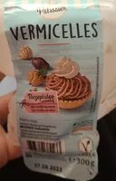 Sokerin määrä sisällä Vermicelles