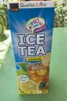 Sokerin määrä sisällä Ice Tea Lemon