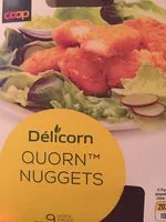 Quantité de sucre dans Quorn nuggets