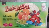 Zuckermenge drin Jamadu Schorle de fruits non gazeux