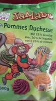 Cantidad de azúcar en Pomme Duchesse Jamadu
